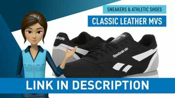 Free download Reebok Lifestyle Classic Leather MVS Black/Stark Grey/White | Shoes review video and edit with RedcoolMedia movie maker MovieStudio video editor online and AudioStudio audio editor onlin