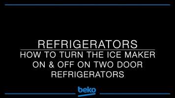 Free download Refrigerators - How To Turn The Ice Maker On  Off on Two Door Refrigerators video and edit with RedcoolMedia movie maker MovieStudio video editor online and AudioStudio audio editor onlin