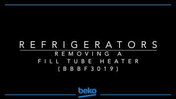 Free download Refrigerators - Removing A Fill Tube Heater (BBBF3019) video and edit with RedcoolMedia movie maker MovieStudio video editor online and AudioStudio audio editor onlin