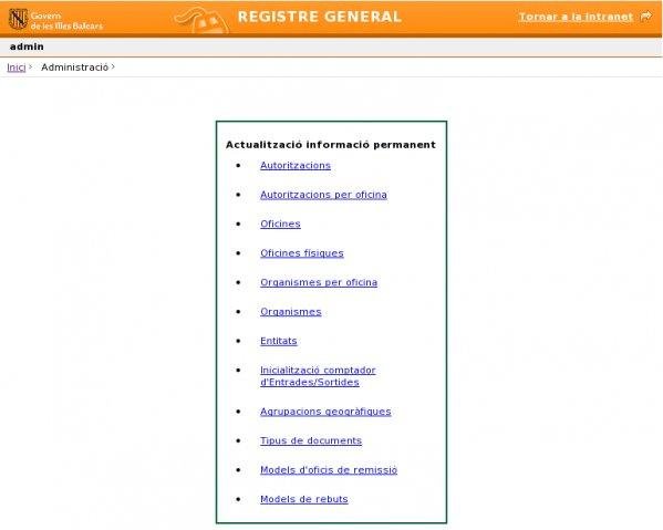 Download web tool or web app Registre