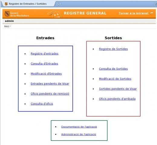 Download web tool or web app Registre