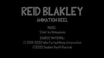 Free download Reid Blakley animation demo reel 2021 video and edit with RedcoolMedia movie maker MovieStudio video editor online and AudioStudio audio editor onlin