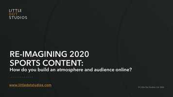 Free download Re-imagining 2020 Sports Content video and edit with RedcoolMedia movie maker MovieStudio video editor online and AudioStudio audio editor onlin