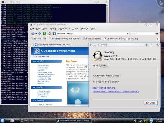 Download web tool or web app rekonq Download web tool or web app rekonq