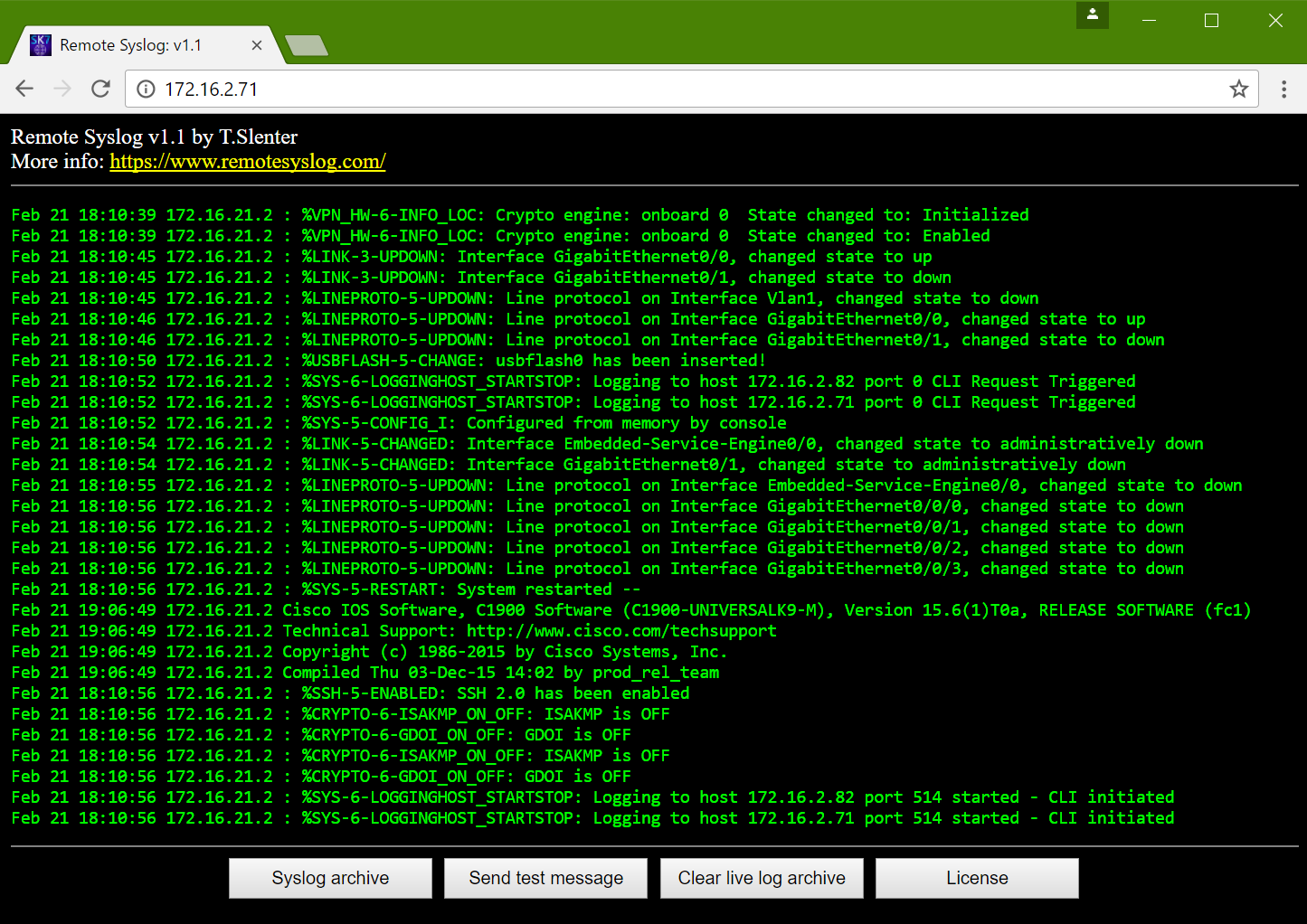 Download web tool or web app Remote Syslog Download web tool or web app Remote Syslog