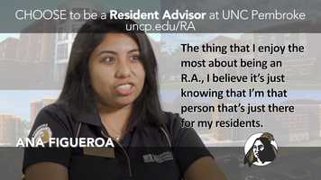 Free download Resident Advisor Recruitment UNC Pembroke 04 video and edit with RedcoolMedia movie maker MovieStudio video editor online and AudioStudio audio editor onlin