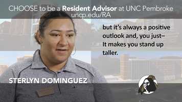 Free download Resident Advisor Recruitment UNC Pembroke 05 video and edit with RedcoolMedia movie maker MovieStudio video editor online and AudioStudio audio editor onlin