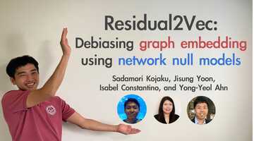 Free download Residual2Vec: debaising graph embedding using network null models. video and edit with RedcoolMedia movie maker MovieStudio video editor online and AudioStudio audio editor onlin