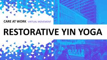 Free download RESTORATIVE YIN YOGA #01 by ISPT x CARE AT WORK video and edit with RedcoolMedia movie maker MovieStudio video editor online and AudioStudio audio editor onlin