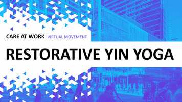 Free download RESTORATIVE YIN YOGA #02 by ISPT x CARE AT WORK video and edit with RedcoolMedia movie maker MovieStudio video editor online and AudioStudio audio editor onlin