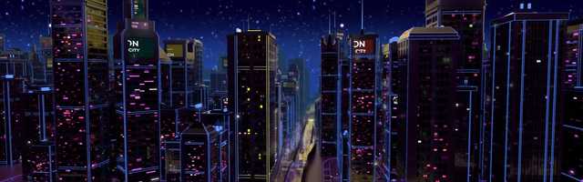 Free download Retro Futuristic 80s City Stage video and edit with RedcoolMedia movie maker MovieStudio video editor online and AudioStudio audio editor onlin