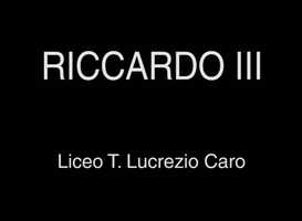 Free download Riccardo III - Trailer video and edit with RedcoolMedia movie maker MovieStudio video editor online and AudioStudio audio editor onlin