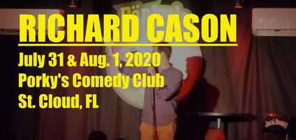 Free download Richard Cason: July 31  August 1, 2020 at Porkyapos;s Comedy Club- St. Cloud, Florida video and edit with RedcoolMedia movie maker MovieStudio video editor online and AudioStudio audio editor onlin