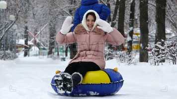 Free download Riding On An Sled Stock Video video and edit with RedcoolMedia movie maker MovieStudio video editor online and AudioStudio audio editor onlin