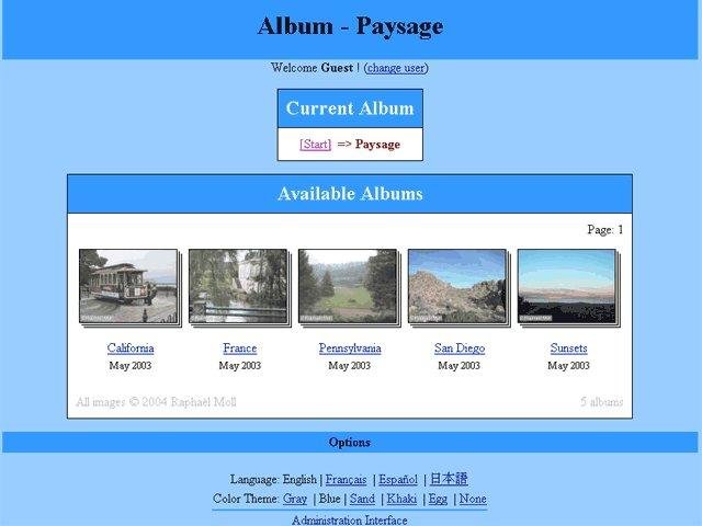 Download web tool or web app RIG Image Gallery