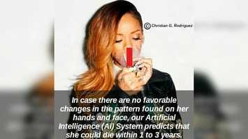 Free download Rihanna - Death Prediction by Artificial Intelligence-She Could Die Within 1 to 4 Years. video and edit with RedcoolMedia movie maker MovieStudio video editor online and AudioStudio audio editor onlin