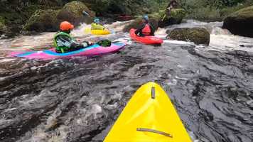 Free download River Conwy middle section A5 to Rhydlandair - Low medium flows video and edit with RedcoolMedia movie maker MovieStudio video editor online and AudioStudio audio editor onlin