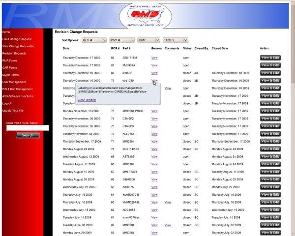 Download web tool or web app RMSDOCS