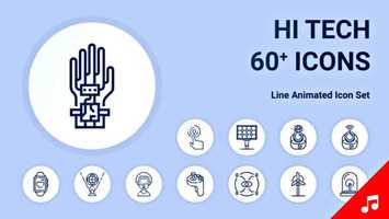 Free download Robot Technology Drone Hi Tech Animation - Line Icons and Elements | After Effects Project Files - Videohive template video and edit with RedcoolMedia movie maker MovieStudio video editor online and AudioStudio audio editor onlin