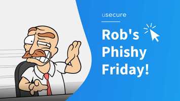 Free download Robs Phishy Friday: Fun Phishing Awareness Video video and edit with RedcoolMedia movie maker MovieStudio video editor online and AudioStudio audio editor onlin