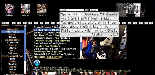 Download web tool or web app Rockola Web 2.0