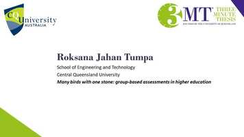 Free download Roksana Jahan Tumpa_ Many birds with one stone: group-based assessments in higher education video and edit with RedcoolMedia movie maker MovieStudio video editor online and AudioStudio audio editor onlin
