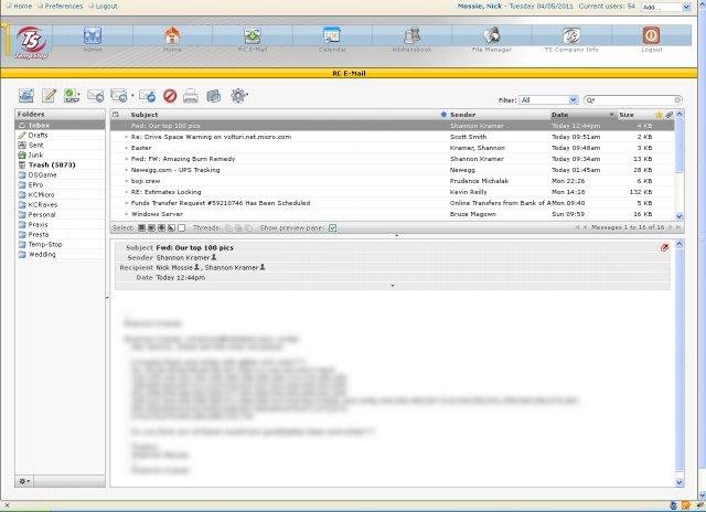 Download web tool or web app RoundCube for eGroupWare Download web tool or web app RoundCube for eGroupWare