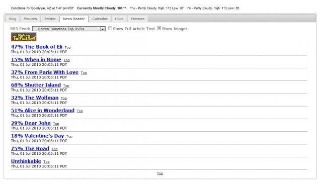 Download web tool or web app RSS Reader using PHP, AJAX,  XML