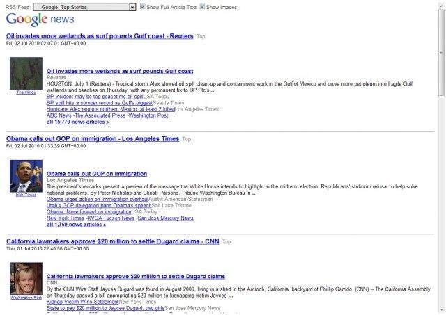 Download web tool or web app RSS Reader using PHP, AJAX,  XML