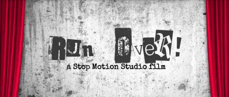Free download RUN OVER! - a stop motion short video and edit with RedcoolMedia movie maker MovieStudio video editor online and AudioStudio audio editor onlin