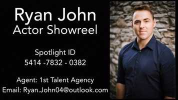 Free download Ryan John Actor Showreel 2020 video and edit with RedcoolMedia movie maker MovieStudio video editor online and AudioStudio audio editor onlin