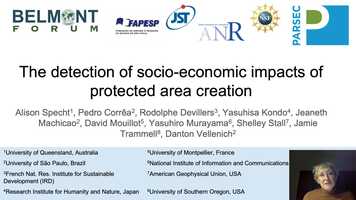 Free download S6.3 Specht: The detection of socio-economic impacts of protected area creation video and edit with RedcoolMedia movie maker MovieStudio video editor online and AudioStudio audio editor onlin