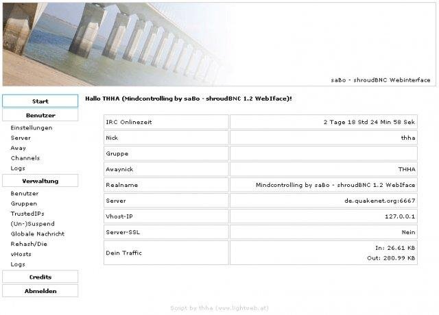 Download web tool or web app saBo shroudBNC 1.2 Webinterface Download web tool or web app saBo shroudBNC 1.2 Webinterface