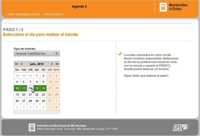 Download web tool or web app SAE - Agenda Electronica