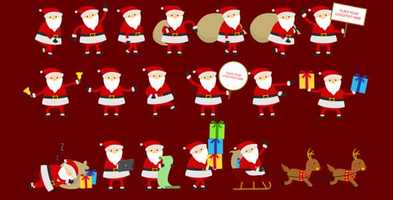 Free download Santa Animation  Greetings | After Effects Project Files - Videohive template video and edit with RedcoolMedia movie maker MovieStudio video editor online and AudioStudio audio editor onlin