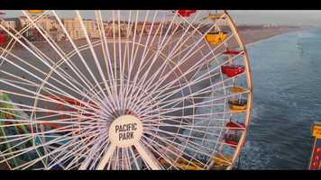 Free download Santa Monica Pier | Fun Wheel at Dusk video and edit with RedcoolMedia movie maker MovieStudio video editor online and AudioStudio audio editor onlin