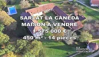 Free download SARLAT-LA-CANDA - MAISON A VENDRE - 1 575 000  - 450 m - 14 pice(s) video and edit with RedcoolMedia movie maker MovieStudio video editor online and AudioStudio audio editor onlin