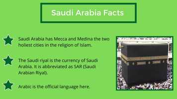 Free download Saudi Arabia Facts for Kids video and edit with RedcoolMedia movie maker MovieStudio video editor online and AudioStudio audio editor onlin