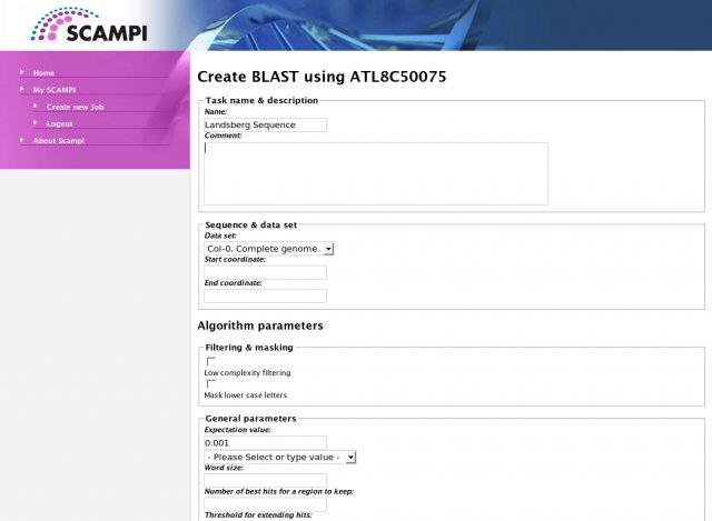 Download web tool or web app SCAMPI: molecular marker identification