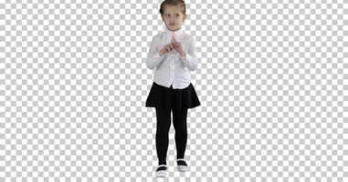 Free download School girl walking and talking to camera, Alpha Channel | Stock Footage - Envato elements video and edit with RedcoolMedia movie maker MovieStudio video editor online and AudioStudio audio editor onlin