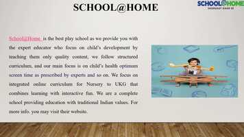 Free download School@Home- Leading Play School In India.mp4 video and edit with RedcoolMedia movie maker MovieStudio video editor online and AudioStudio audio editor onlin