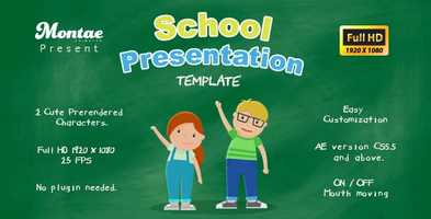Free download School Presentation Template | After Effects Project Files - Videohive template video and edit with RedcoolMedia movie maker MovieStudio video editor online and AudioStudio audio editor onlin
