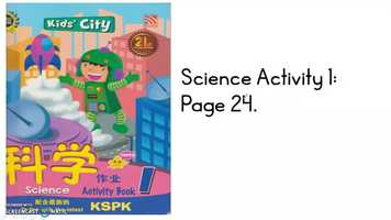 Free download Science Activity 1 page 24 video and edit with RedcoolMedia movie maker MovieStudio video editor online and AudioStudio audio editor onlin