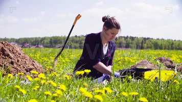 Free download Scientist Getting Samples Of Soil Stock Video video and edit with RedcoolMedia movie maker MovieStudio video editor online and AudioStudio audio editor onlin