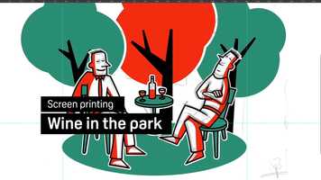 Free download Screen Printing Wine In The Park (2020) video and edit with RedcoolMedia movie maker MovieStudio video editor online and AudioStudio audio editor onlin