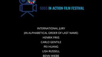 Free download SDGs IN ACTION FILM FESTIVAL END TITLE video and edit with RedcoolMedia movie maker MovieStudio video editor online and AudioStudio audio editor onlin