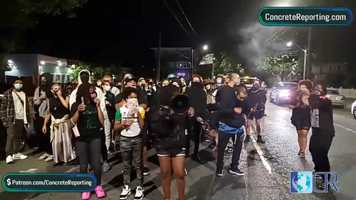 Free download Seattle 8/12- #BLM Protesters Singing a Chant video and edit with RedcoolMedia movie maker MovieStudio video editor online and AudioStudio audio editor onlin