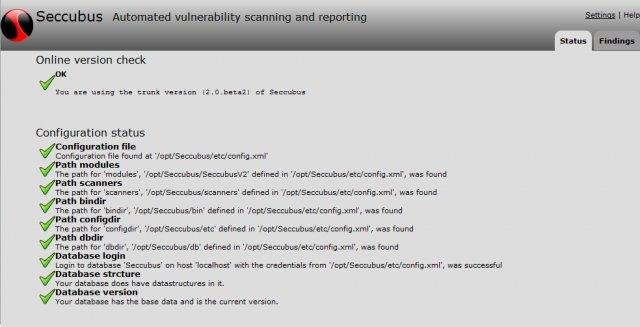 Download web tool or web app Seccubus