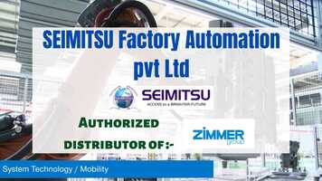 Free download SEIMITSU Factory Automation Pvt Ltd | Zimmer Group Robots video and edit with RedcoolMedia movie maker MovieStudio video editor online and AudioStudio audio editor onlin