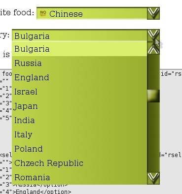 Download web tool or web app SelectReplace- prototype styled select